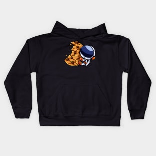 Astronaut And Cookie Moon Kids Hoodie